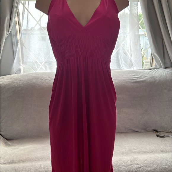 YENNY BASTIDA Dresses & Skirts - Vibrant Pink Vrenny Dress